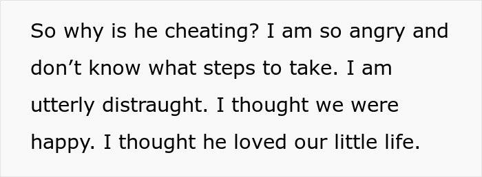 “I Can Barely Focus”: Woman Learns That Her Husband Has Been Raising A Family On The Side “I Can Barely Focus”: Woman Learns That Her Husband Has Been Raising A Family On The Side