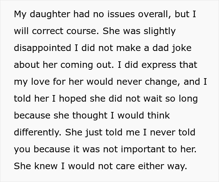 Dad&rsquo;s Underwhelming Response To Daughter&rsquo;s Gay Announcement Upsets Family