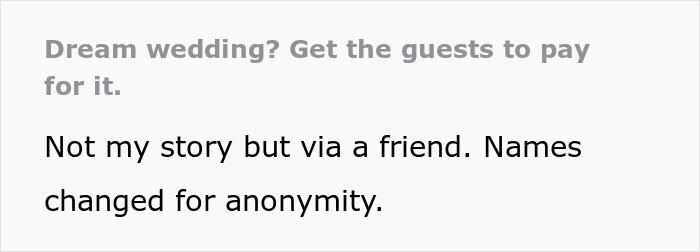 Couple Enjoy The Wedding Of Their Dreams After Scamming Each Guest Out Of &pound;2k