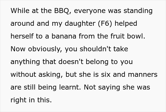 People Abandon Family BBQ After Uncle’s Screaming Fit At 6 Y.O. For Taking One Banana People Abandon Family BBQ After Uncle’s Screaming Fit At 6 Y.O. For Taking One Banana