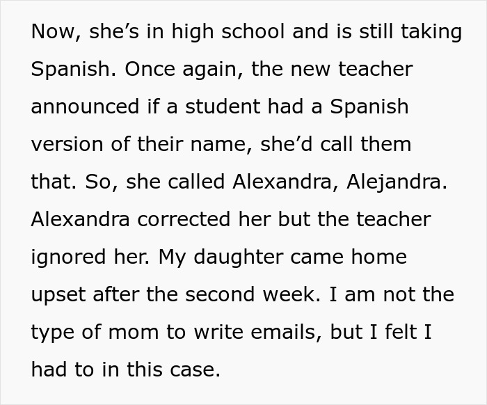 Mom Asks If She Is Wrong For Not Backing Down On Her Child&rsquo;s Teacher Calling Her The Proper Name 
