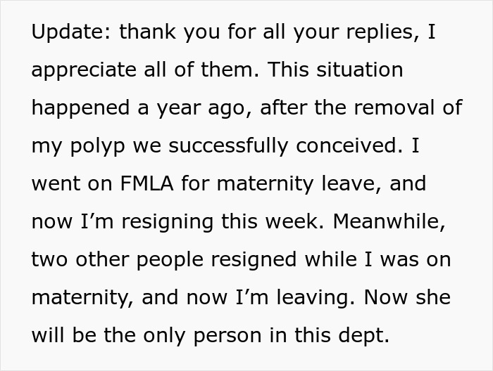 Employee Is Told To Reschedule Her Surgery Because Another Worker Will Be On Vacation That Day Employee Is Told To Reschedule Her Surgery Because Another Worker Will Be On Vacation That Day