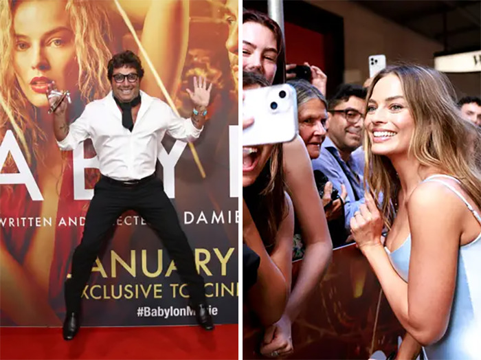 During The Australian Premiere Of Babylon In Early 2023, Nasser Sultan — Who Appeared On The Australian Version Of Married At First Sight — Reportedly Rushed Up To Margot Robbie. However, She Fully Ignored Him And Went To Talk To Some Fans Instead