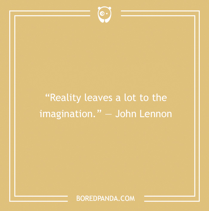 John Lennon quote about imagination