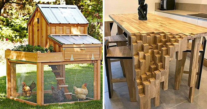50 Works Of Wood That Are So Awesome, They Ended Up On The “Woodworking Ideas” Facebook Group (New Pics)