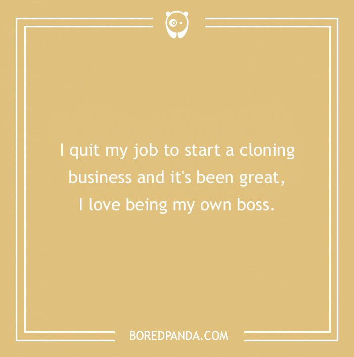 Bossing myself feels weirdly awesome