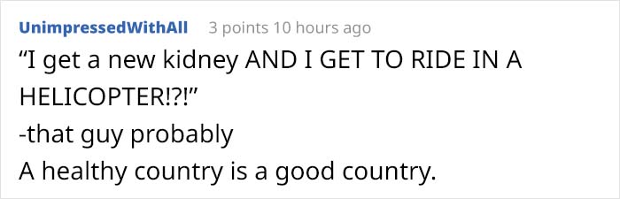 Man Gets A Surprise Call During Hike About Available Kidney Transplant, Is Helicoptered To Hospital