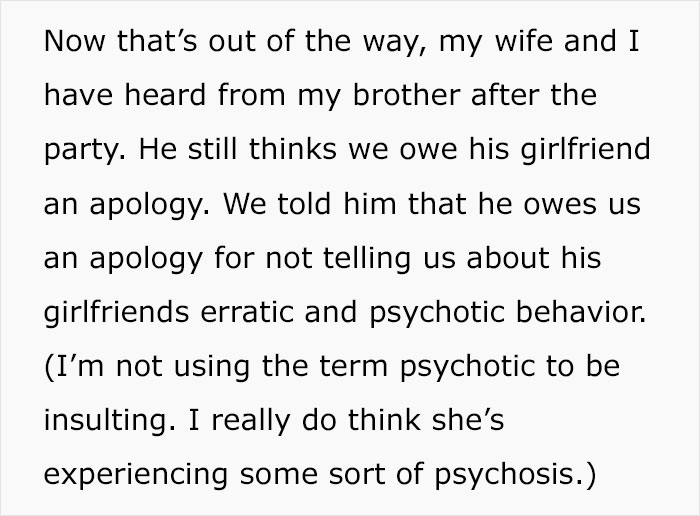 Mom Shares Horrifying Story About Brother-In-Law's GF Who Thinks She's Their 3 Y.O.