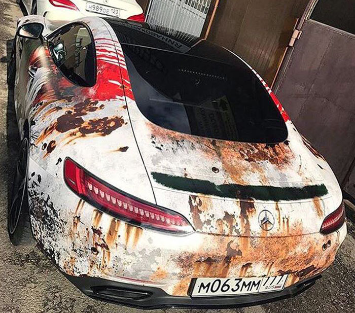 This Rust Wrap On The AMG