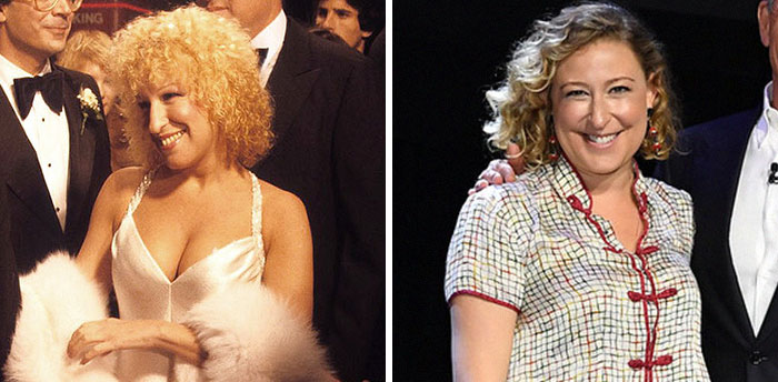 Bette Midler And Sophie Von Haselberg At Age 29