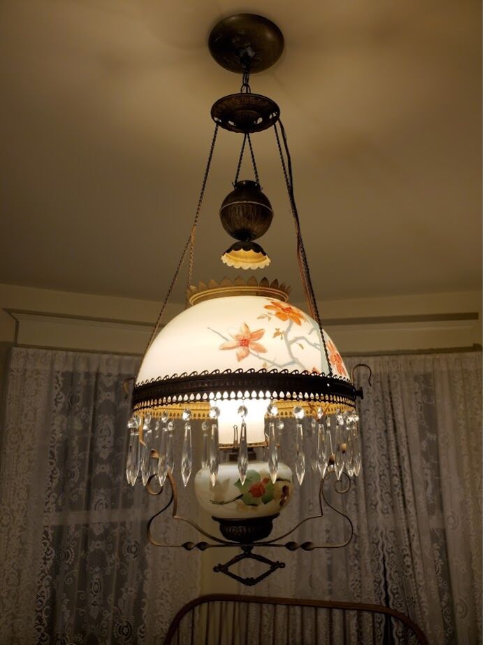 My Grandmother's Chandelier Hung In Her Dining Room, My Mother's, And Now Mine