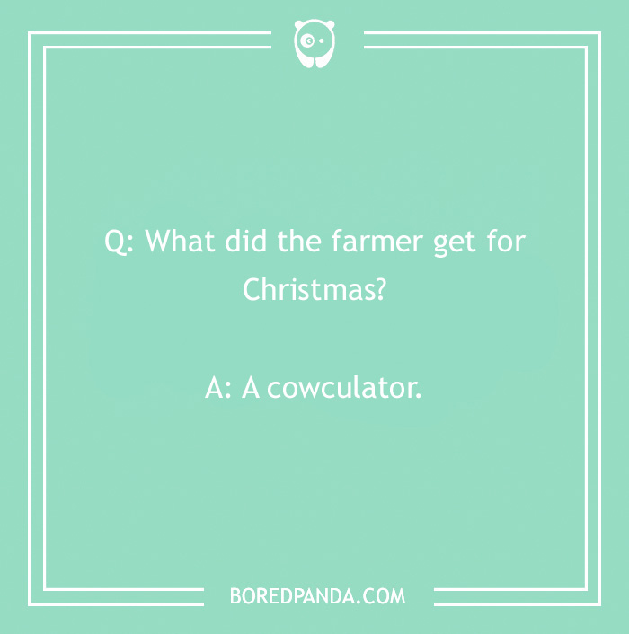 People Are Cracking Up At These 30 Christmas Jokes And Puns