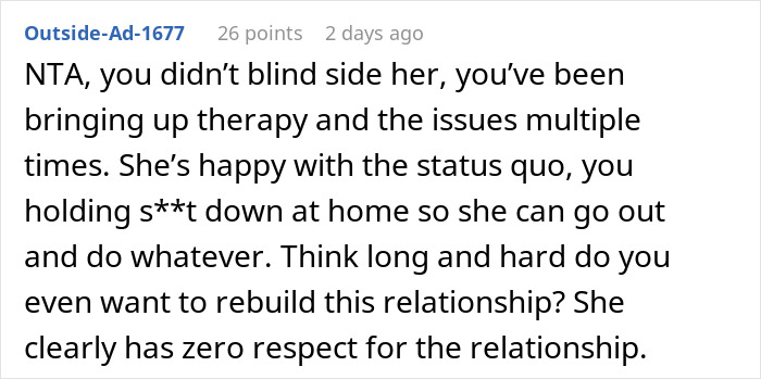 Husband "Blindsides" Wife With An Ultimatum After He Sees She Really Doesn't Care Husband "Blindsides" Wife With An Ultimatum After He Sees She Really Doesn't Care