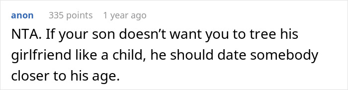 Mom Bans Alcohol For Her Son’s 18-Year-Old Girlfriend, Family Drama Ensues Mom Bans Alcohol For Her Son’s 18-Year-Old Girlfriend, Family Drama Ensues