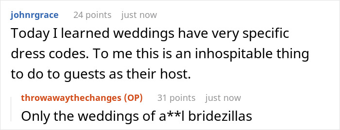 Pregnant Woman Opposes Wedding Dress Code for Her Health, Making Bride-To-Be Furious Pregnant Woman Opposes Wedding Dress Code for Her Health, Making Bride-To-Be Furious