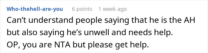 Man Can’t Accept That His One House Rule Is “Excessive And Unreasonable,” The Internet Disagrees