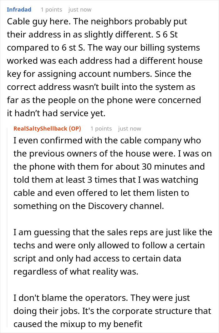 Person Maliciously Complies With Company Claiming They Don’t Have Cable Person Maliciously Complies With Company Claiming They Don’t Have Cable