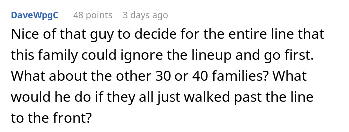 Airport Worker Serves Up A Dose Of Reality To Over-Entitled Family Cutting In Line Airport Worker Serves Up A Dose Of Reality To Over-Entitled Family Cutting In Line