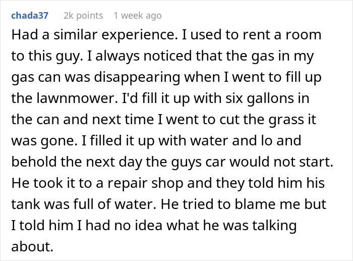 Tenant Makes Detergent Thieves Think Twice After Their Whole Load Turns Blue Tenant Makes Detergent Thieves Think Twice After Their Whole Load Turns Blue