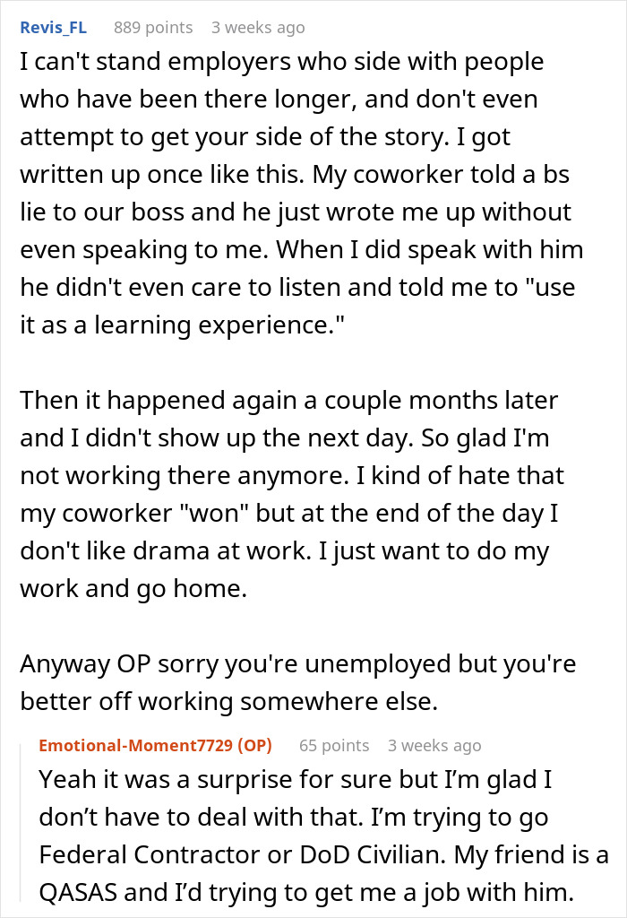 Woman Decides She Doesn&rsquo;t Like A New Coworker, Files A Complaint And Gets Him Fired