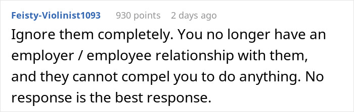 Company Tries To Stop Employee They Fired From Working For Their Competitors, They Ask For Advice Company Tries To Stop Employee They Fired From Working For Their Competitors, They Ask For Advice