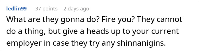 Company Tries To Stop Employee They Fired From Working For Their Competitors, They Ask For Advice Company Tries To Stop Employee They Fired From Working For Their Competitors, They Ask For Advice