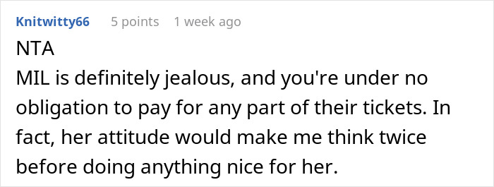 Guy&rsquo;s Sweet Surprise For His GF Turns Sour After MIL Gets Mad For Being Excluded From 1st Class