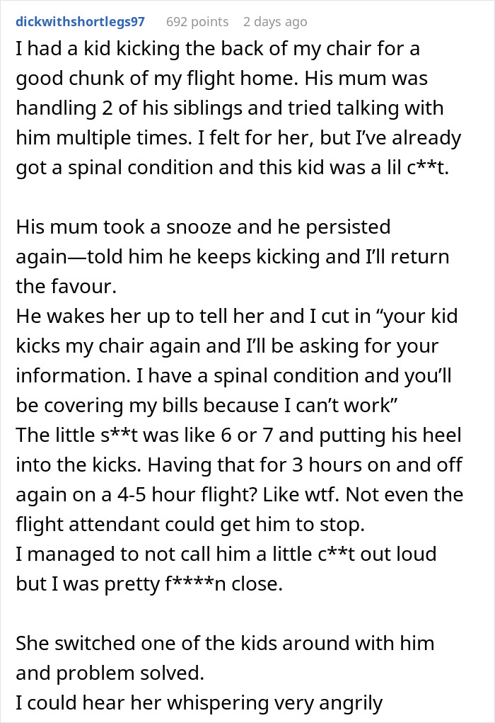 Petty Revenge: Guy Won't Stop Shaking Passenger's Seat In Front Of Him On Plane, Gets Nasty Surprise