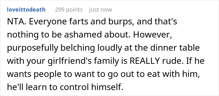 Guy Disregards Dad’s Advice On Table Manners, Regrets It During A Dinner With His GF’s Family Guy Disregards Dad’s Advice On Table Manners, Regrets It During A Dinner With His GF’s Family