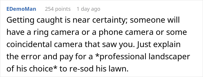 “That’s Hilarious”: Man Returns Home, Has No Idea Where His Entire Lawn Went “That’s Hilarious”: Man Returns Home, Has No Idea Where His Entire Lawn Went