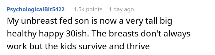 Woman Gets Blasted For Formula Feeding Her Kids By Local Mom, Years Later Gets Petty Revenge