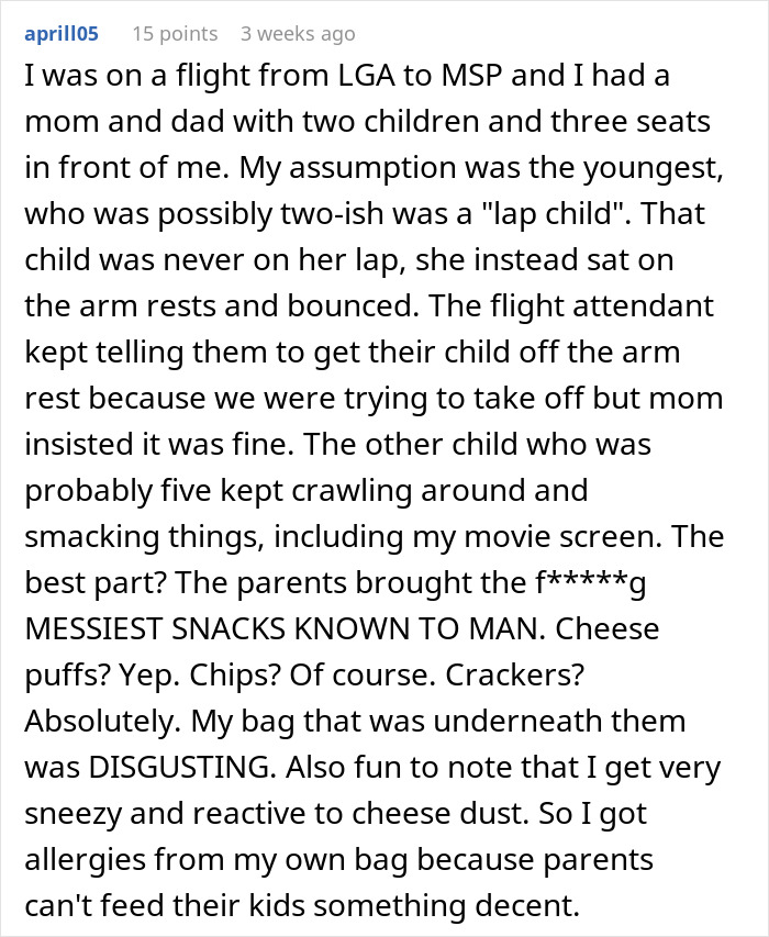 Dad Thinks Plane Should Delay Landing Because Of His Fussy Toddler, Gets Shut Down Dad Thinks Plane Should Delay Landing Because Of His Fussy Toddler, Gets Shut Down