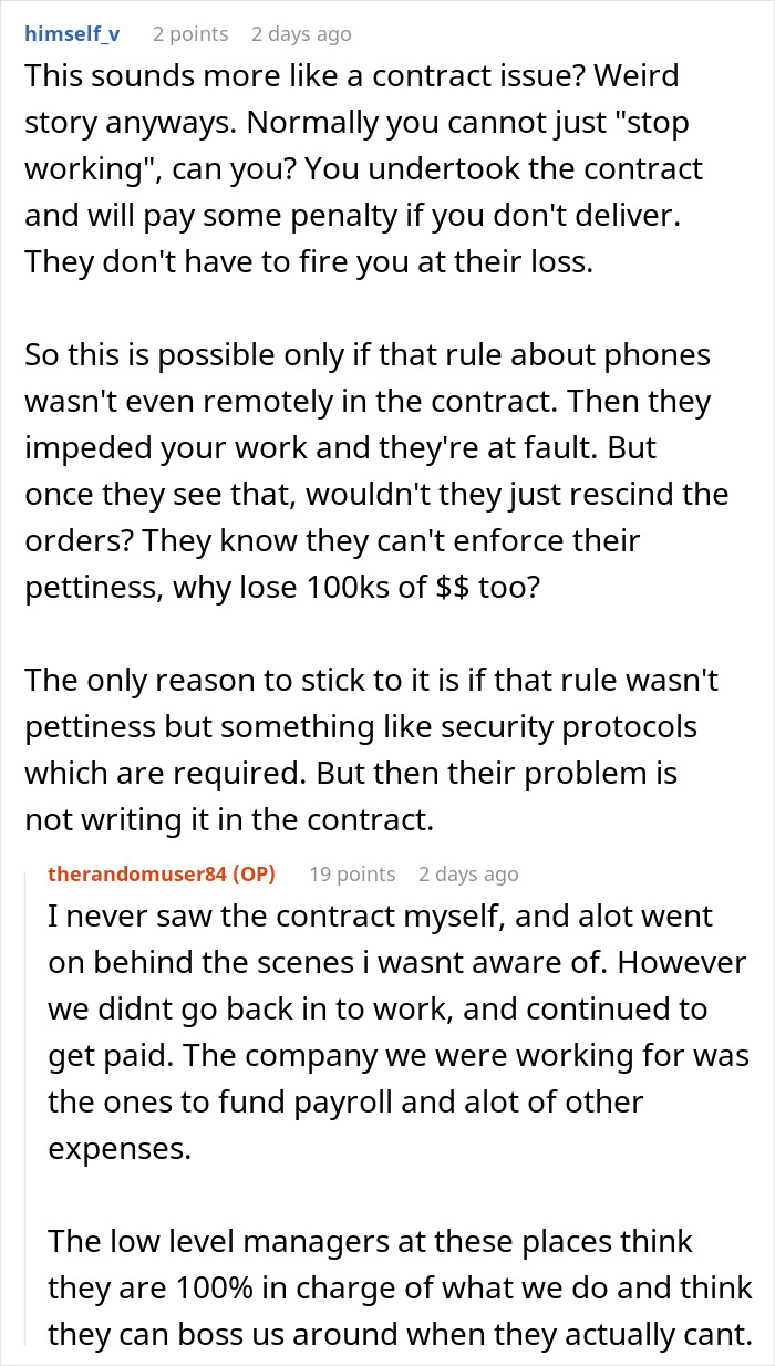 &lsquo;No Phone&rsquo; Rule Leaves Company Regretting Their Choices And Losing $100k