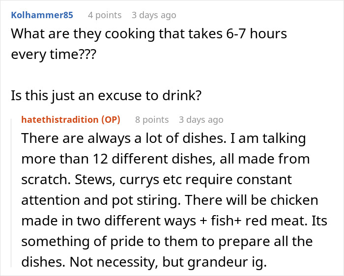 Woman Maliciously Complies With Her MIL And Chills With Men Instead Of Helping Out In The Kitchen