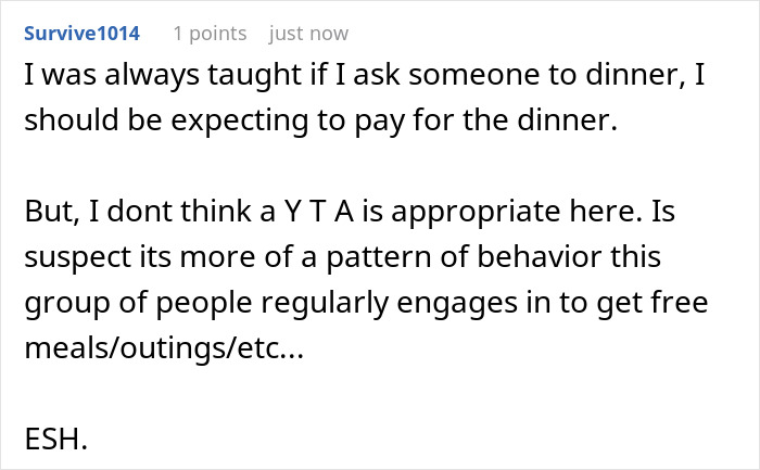Man Refuses To Pay $825 Bill After Friend&rsquo;s Guests Go Crazy With Ordering