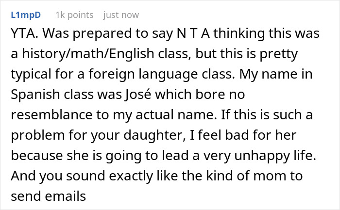 Mom Asks If She Is Wrong For Not Backing Down On Her Child&rsquo;s Teacher Calling Her The Proper Name 