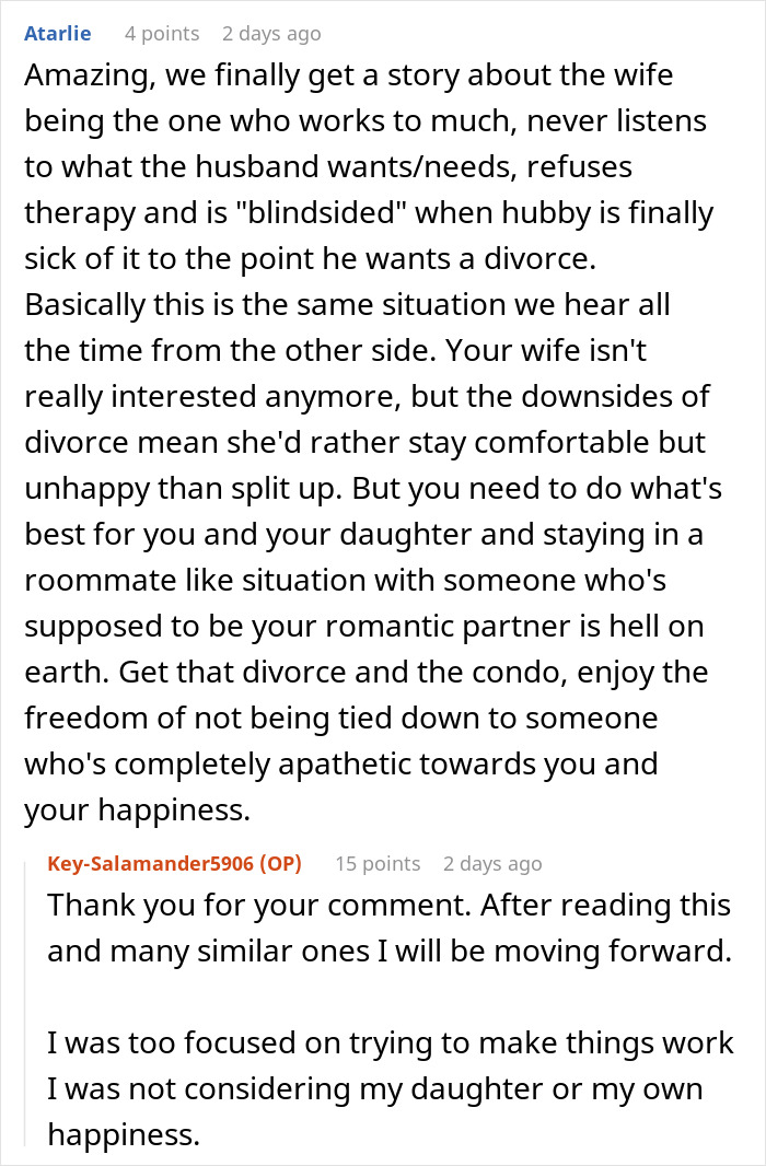 Husband "Blindsides" Wife With An Ultimatum After He Sees She Really Doesn't Care Husband "Blindsides" Wife With An Ultimatum After He Sees She Really Doesn't Care