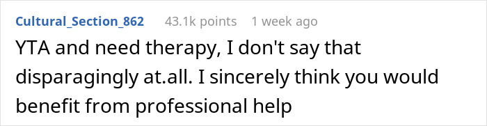 Man Can’t Accept That His One House Rule Is “Excessive And Unreasonable,” The Internet Disagrees