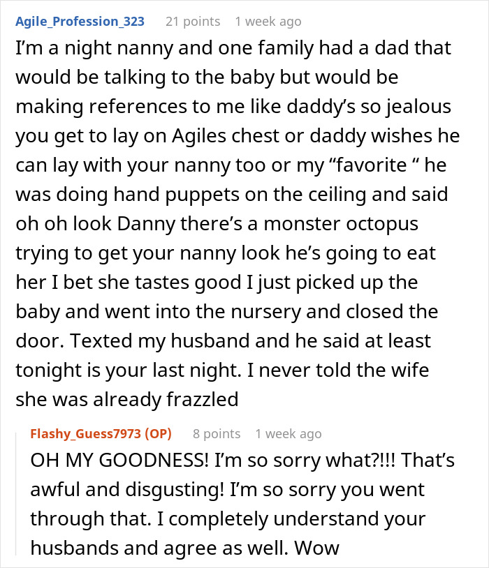 Nanny Quits Job After Husband Sees Her Naked And Doesn't Leave Her Alone