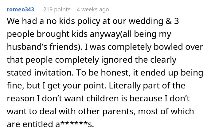 Groomsman Is Mad He Can't Bring His Baby Despite Bride Giving 2-Year Notice About Child-Free Wedding Groomsman Is Mad He Can't Bring His Baby Despite Bride Giving 2-Year Notice About Child-Free Wedding
