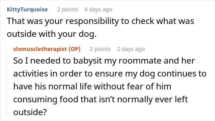 Woman Gets $800 Vet Bill After Her Dog Eats Roommate's Food, Wonders Who's To Blame