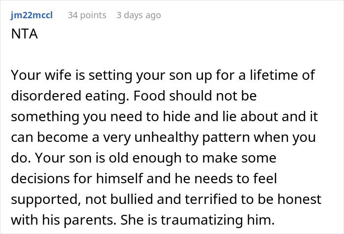 Mom Freaks Out After Finding Out Her Son Has Been Getting Non-Vegan Snacks From Dad