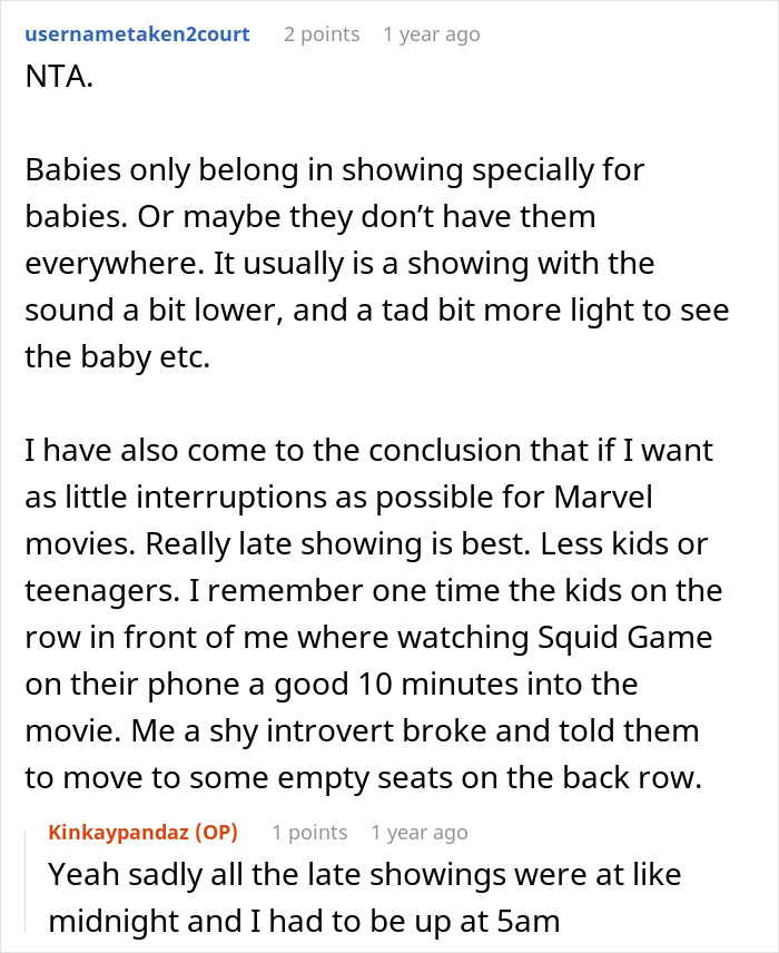 Baby Keeps Crying At The Movie Theater, Frustrated Guy Loses It And Yells At The Mom