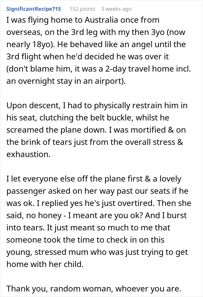 Dad Thinks Plane Should Delay Landing Because Of His Fussy Toddler, Gets Shut Down Dad Thinks Plane Should Delay Landing Because Of His Fussy Toddler, Gets Shut Down