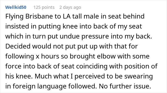 Petty Revenge: Guy Won't Stop Shaking Passenger's Seat In Front Of Him On Plane, Gets Nasty Surprise