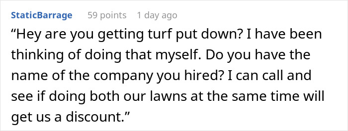 “That’s Hilarious”: Man Returns Home, Has No Idea Where His Entire Lawn Went “That’s Hilarious”: Man Returns Home, Has No Idea Where His Entire Lawn Went