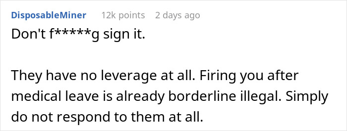 Company Tries To Stop Employee They Fired From Working For Their Competitors, They Ask For Advice Company Tries To Stop Employee They Fired From Working For Their Competitors, They Ask For Advice