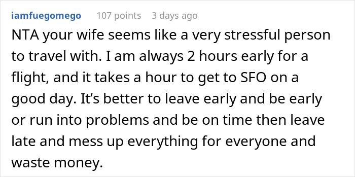 Man Is Done With Wife Always Making Them Miss Flights, Boards Plane Alone And Leaves Her Behind Man Is Done With Wife Always Making Them Miss Flights, Boards Plane Alone And Leaves Her Behind