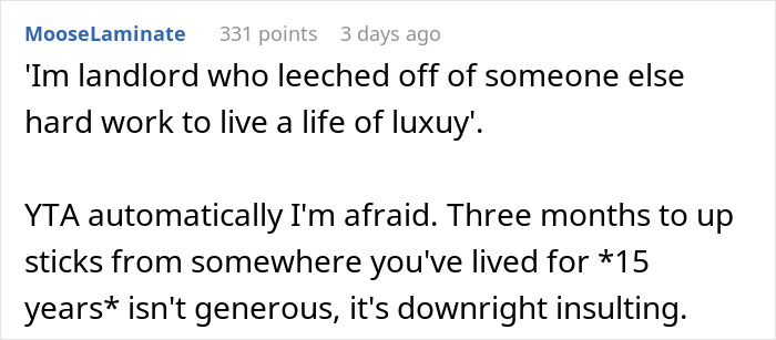 Woman Called Selfish For Wanting To Come Back To Her Own House After Renting It For 14 Years