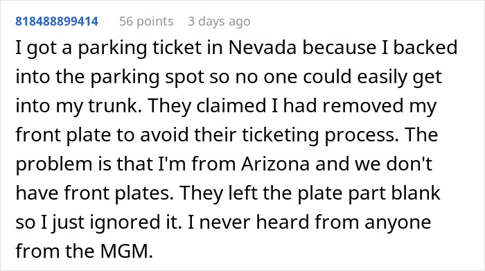 Woman Gets Parking Ticket Despite Paying For Spot, Uses The Same Backward Logic To Fight It